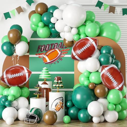 Green Brown White