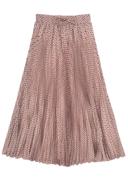 ELLE OH ELLE KLARA SKIRT for Women - Flowy Midi Skirt with Elastic Waist (XS to XXL) | Perfect for Casual Outfits, Office Wear & Summer Dresses