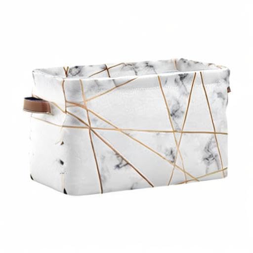 Foldable Storage Basket 2-Pack - Large Collapsible Organizer for Toys, Bathroom & Closet Storage
