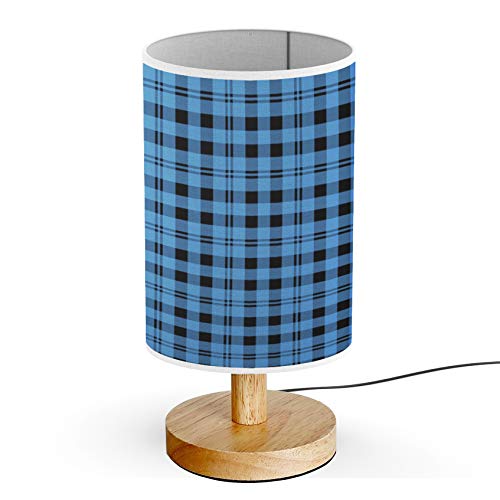 ARTSYLAMP Wooden Base Decorative Desk Lamp - Rustic Lumberjack Style for Bedroom, Office & Living Room | Perfect for Reading, Working & Nightstand Lighting