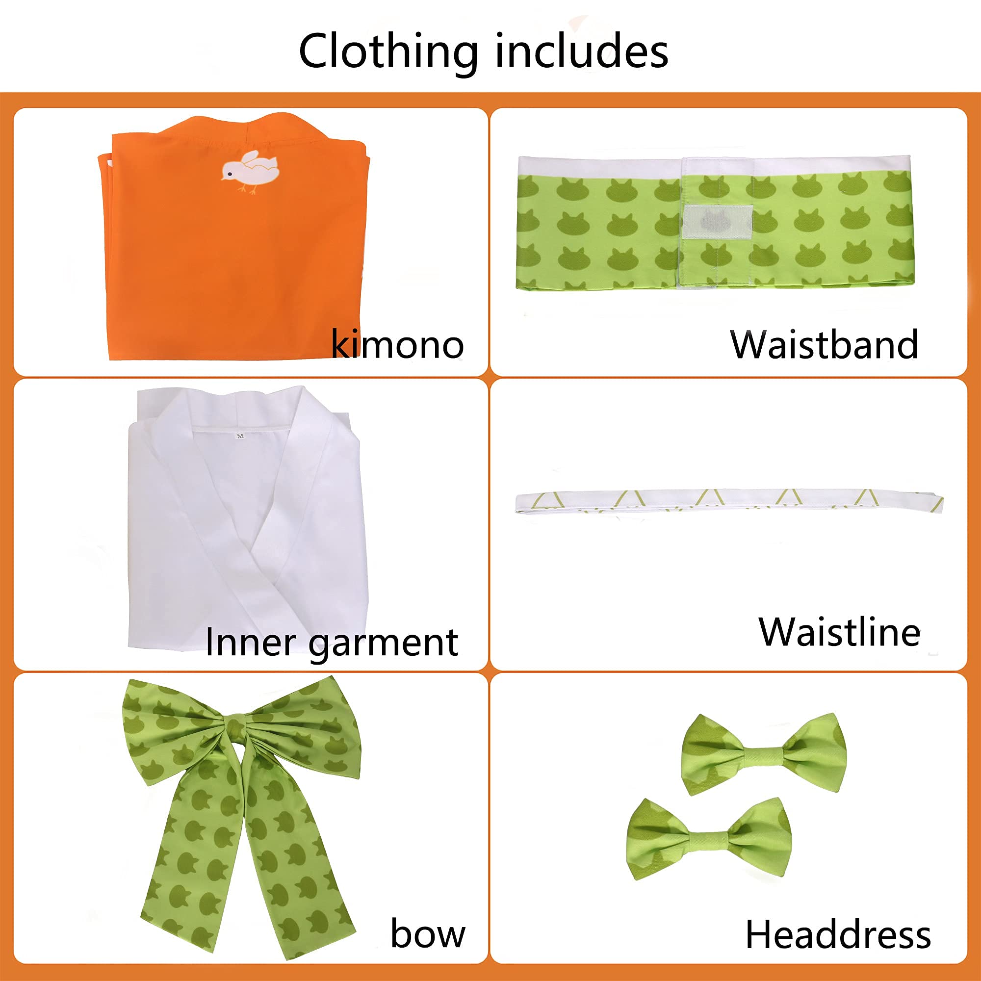 Hiyoko Saionji Cosplay Costume - Authentic Japanese Kimono for Danganronpa Anime Halloween Cosplay | Perfect for Conventions, Cosplay Events & Themed Parties