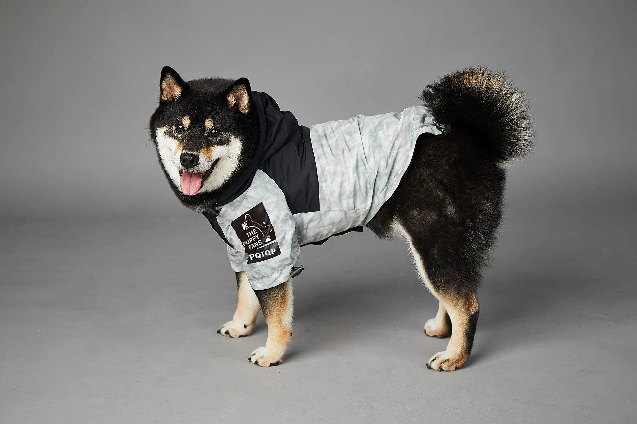 Waterproof Dog Jacket with Hood - Small/Medium/Large Winter Raincoat & Windbreaker for Puppies | Perfect for Outdoor Walks, Rainy Days & Cold Weather Protection