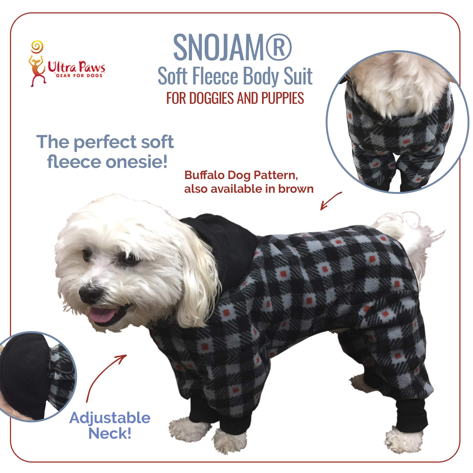 Waterproof Dog Jacket for Small Dogs - Gray/Red Pet Coat for Cold Weather - Perfect for Winter Walks & Outdoor Adventures