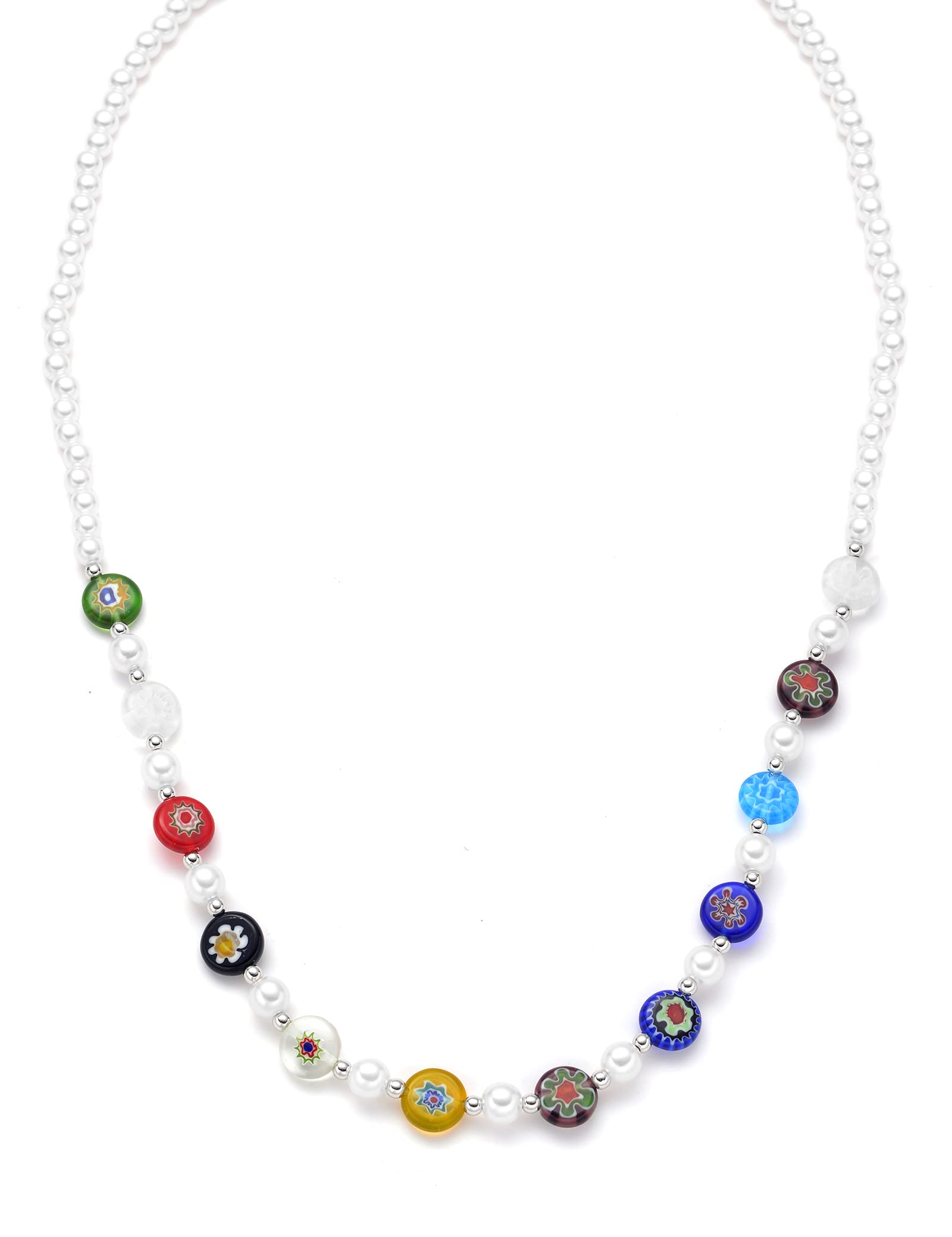 Fxiqini Bohemian Long Pendant Necklace - Colorful Beaded Tassel Butterfly Necklace for Women | Perfect for Festivals, Beach Parties & Boho Fashion