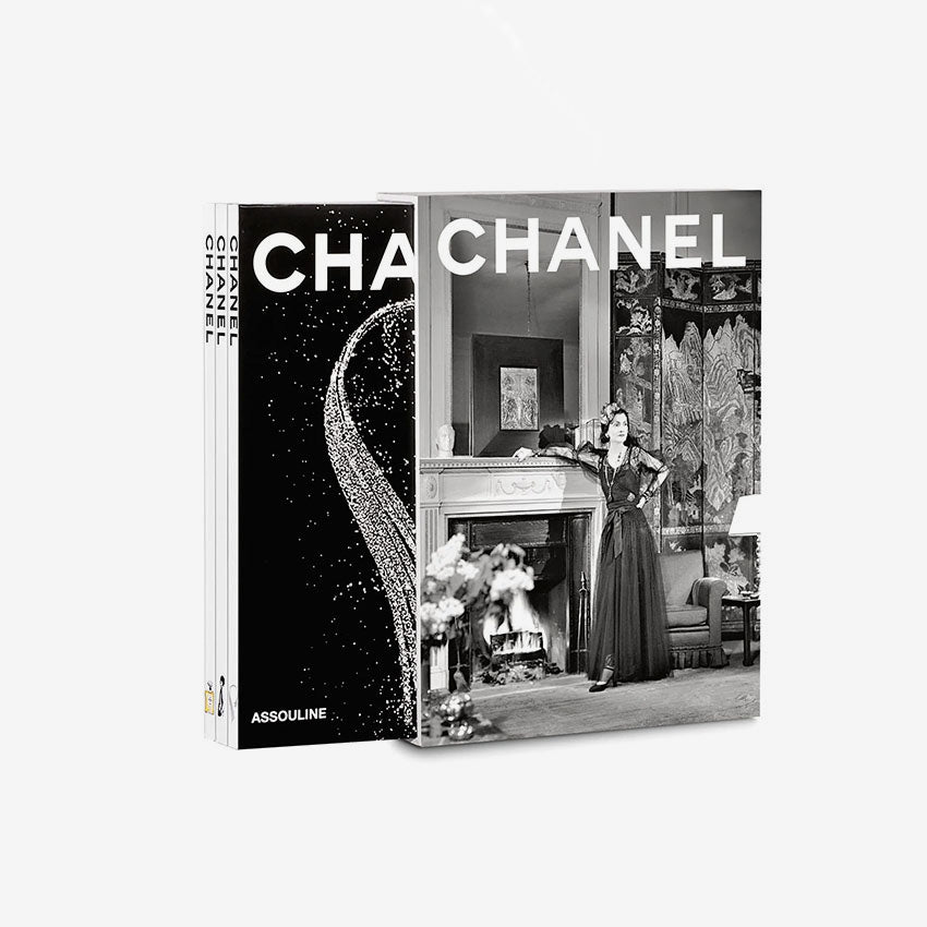 Assouline Chanel Set of 3 Books: Fashion, Jewelry & Watches, Fragrance & Beauty Collection - Luxury Coffee Table Books for Fashion Enthusiasts & Home Decor