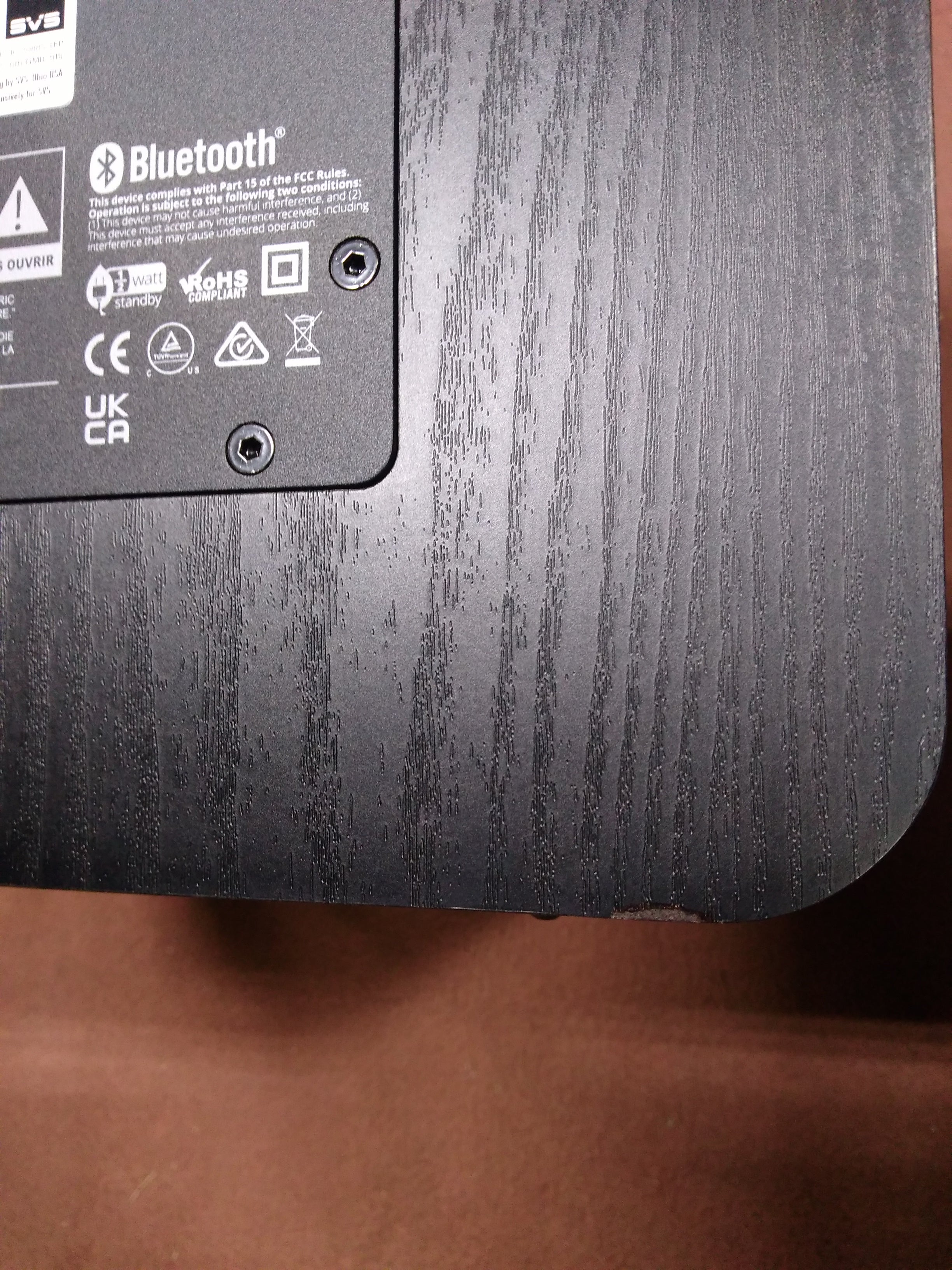 SB 1000 Pro Subwoofer - Premium Black Ash Finish, 1733W Power Outlet - Perfect for Home Theater & Music Systems