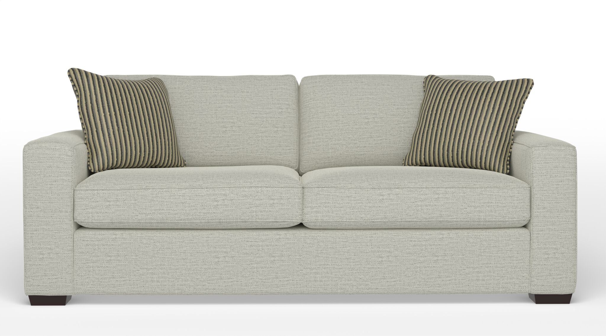 Celeste Sofa - Modern Light Grey Fabric Sofa for Living Room, Lounge & Home Decor | Comfortable & Stylish Furniture for Small Spaces