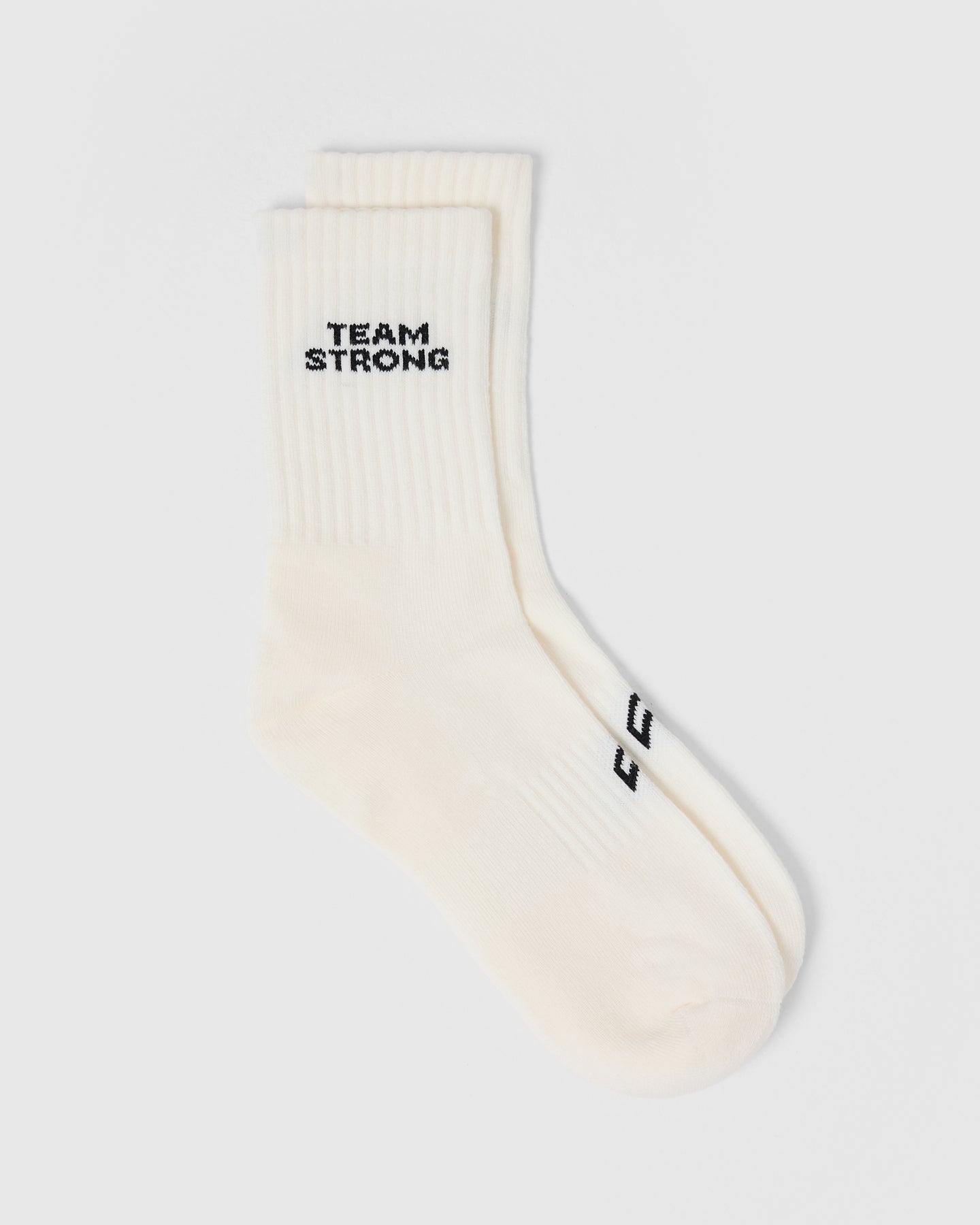 5 Pack Off White Slogan Crew Socks - Comfortable Casual Socks for Men & Women - Perfect for Everyday Wear, Workout, and Gifts