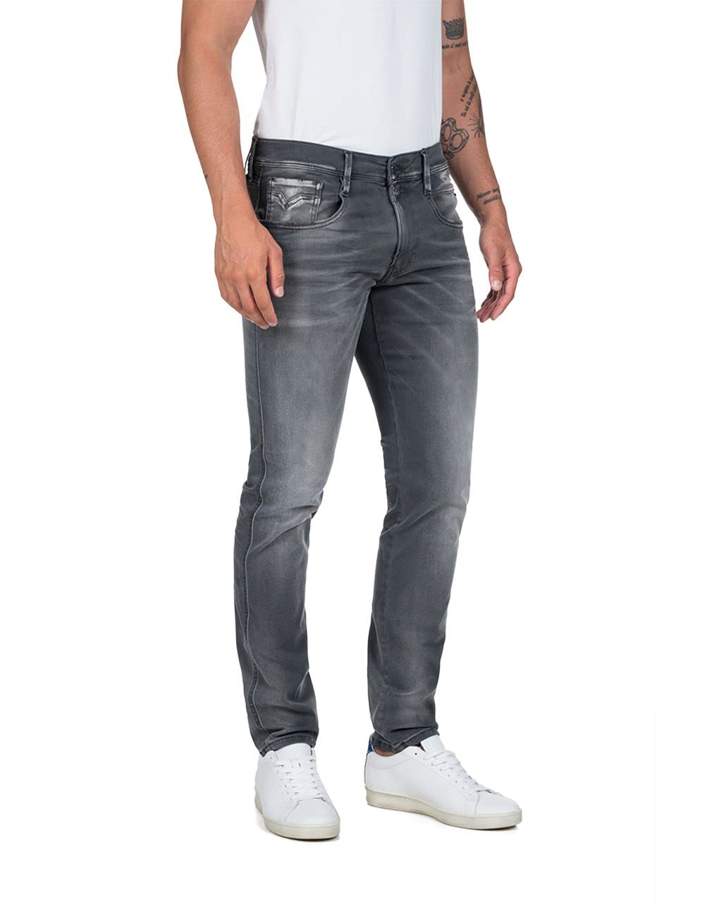Replay Men's Jeans - Premium Denim Pants for Casual & Business Wear | Slim Fit, Comfortable & Stylish | Perfect for Office, Dating & Everyday Use