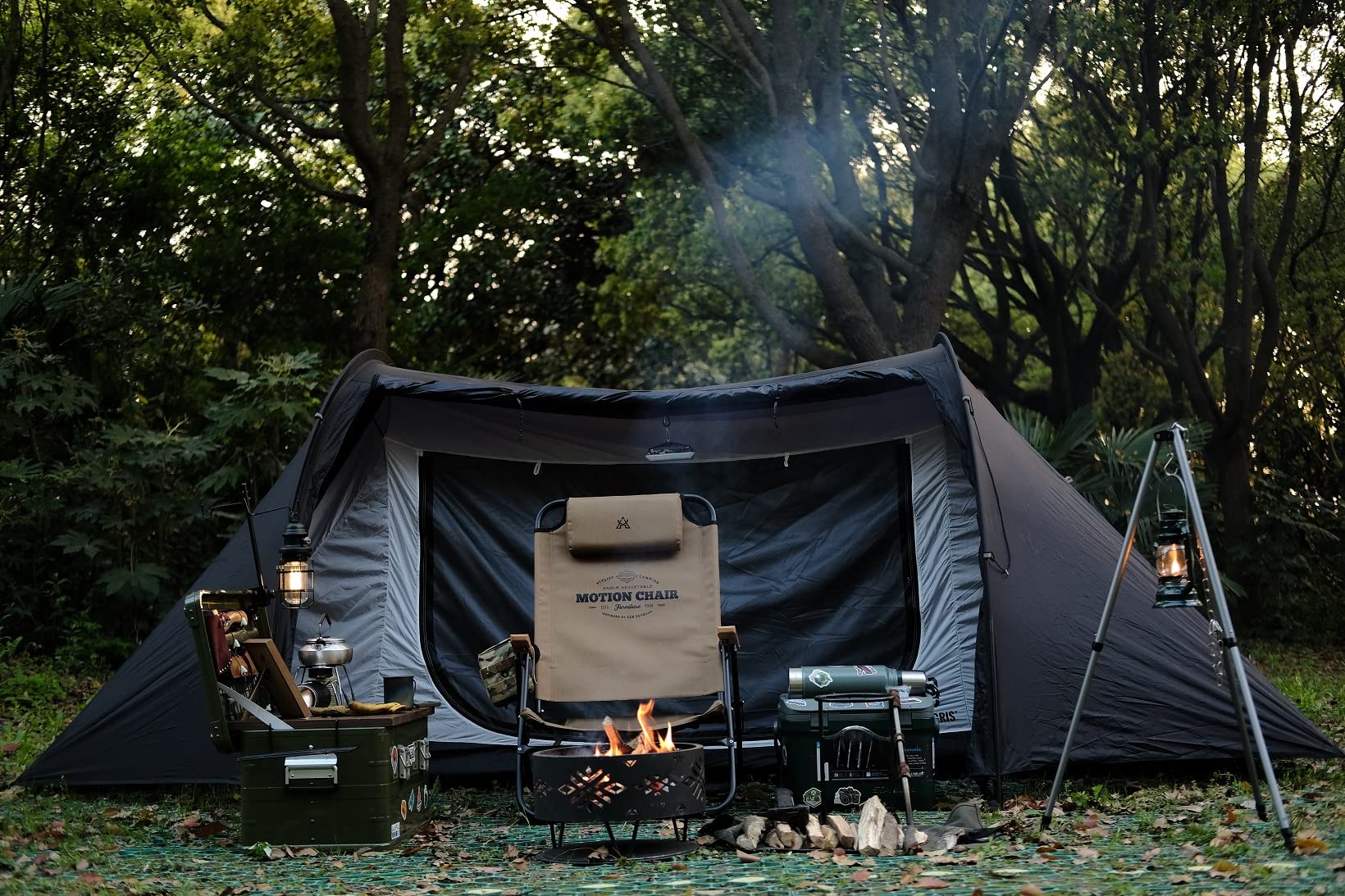 OneTigris COMETA Windproof Waterproof Camping Tent - Detachable Mesh Inner Tent & Carry Bag Included - Easy Setup Lightweight Backpacking Tent for Hiking, Beach, Picnic, Family Outdoor Adventures