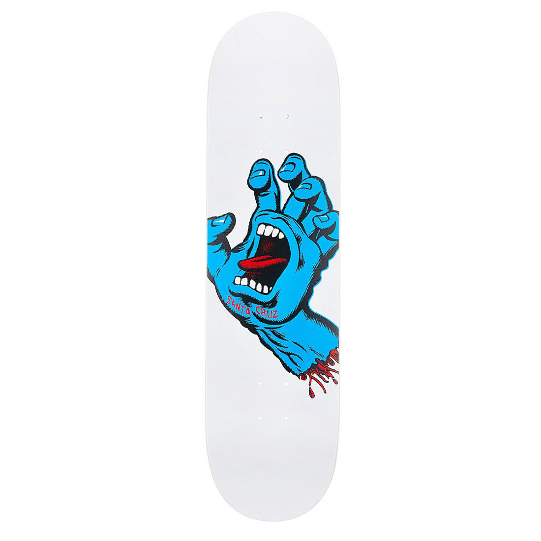 Santa Cruz Skateboard Deck Screaming Hand Graphic 8.25