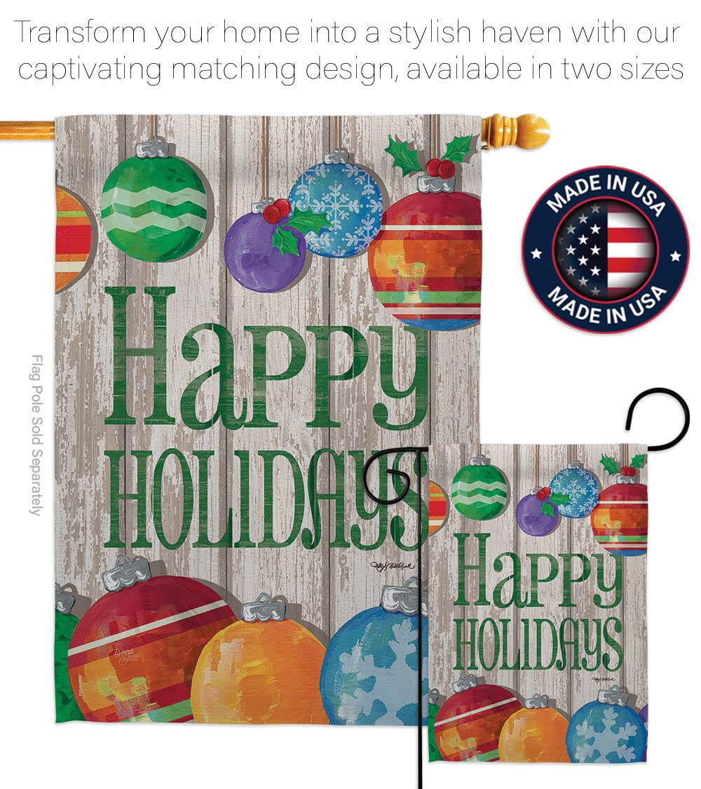 Breeze Decor Christmas Garden Flag Set 13