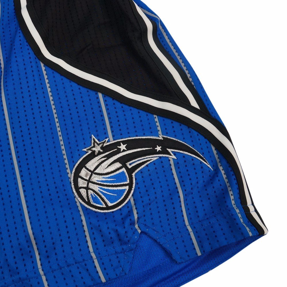 Adidas Orlando Magic NBA Blue Authentic On-Court Climacool Team Game Shorts for Men - Breathable Performance Basketball Shorts for Training, Games & Casual Wear