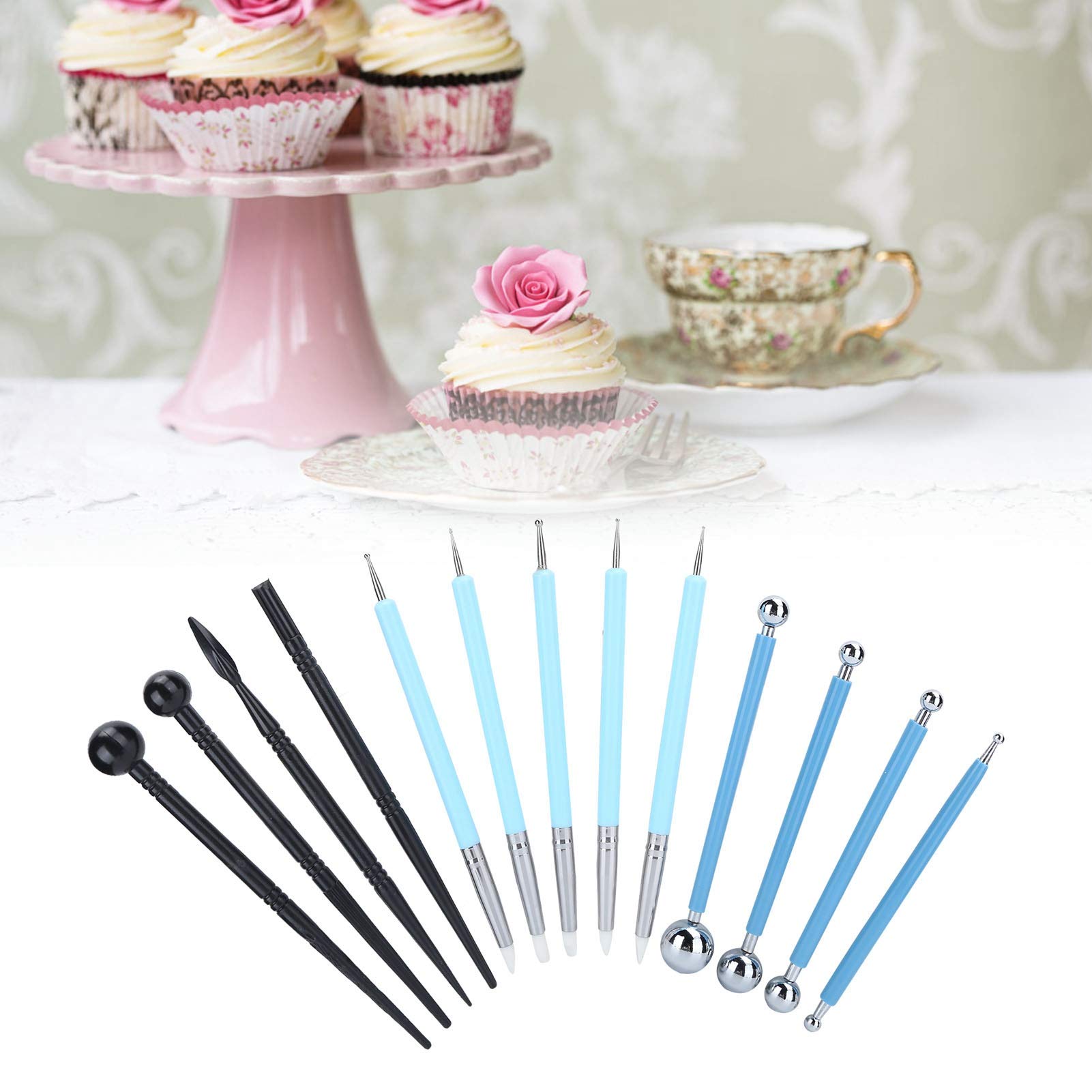 **Professional Cake Carving Pen Set - Fondant & Flower Modeling Tools for Cake Decorating | Perfect for Birthday, Wedding, and DIY Baking Projects**