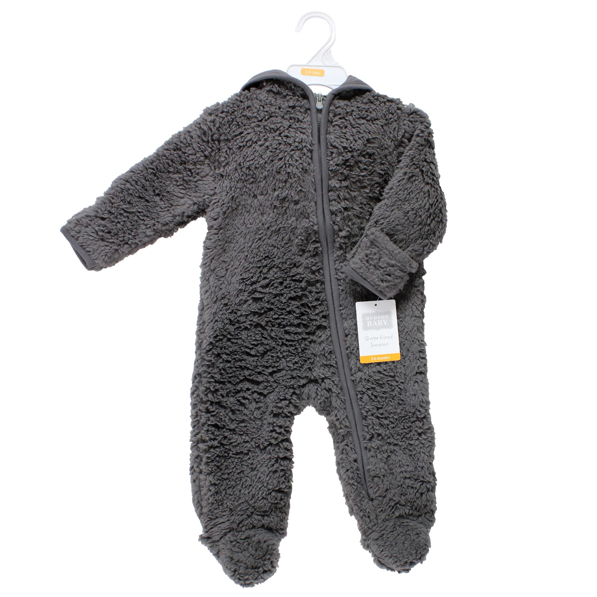 Hudson Baby Unisex Fleece Sleep and Play Outfit - Soft & Cozy One-Piece Pajamas for Newborns & Toddlers - Perfect for Winter Nights, Nursery Time & Family Photos