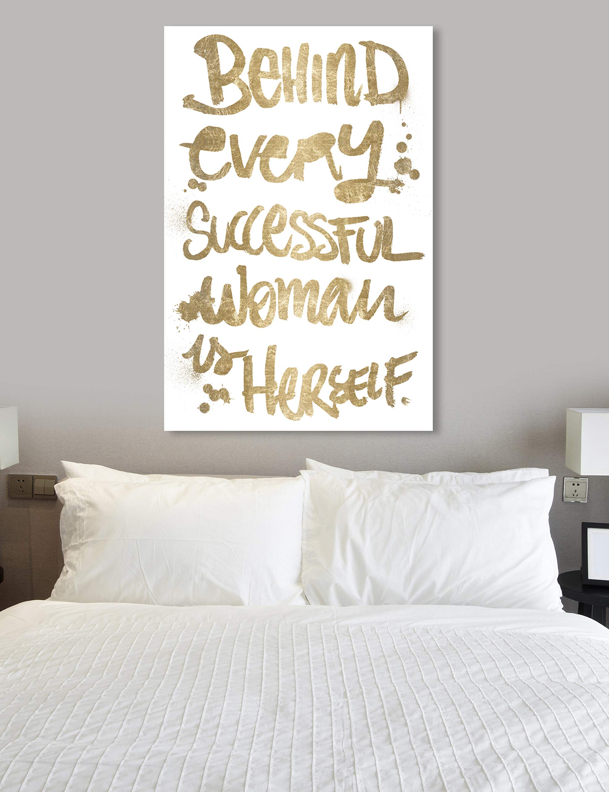Oliver Gal Artist Co. 'Successful Woman' Inspirational Wall Art Canvas Print - 45
