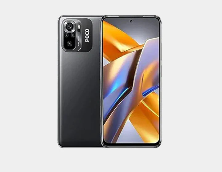 Xiaomi Poco M5s 4G Smartphone 128GB ROM 4GB RAM Dual SIM GSM Unlocked (Grey) - Perfect for Gaming, Streaming & Daily Use