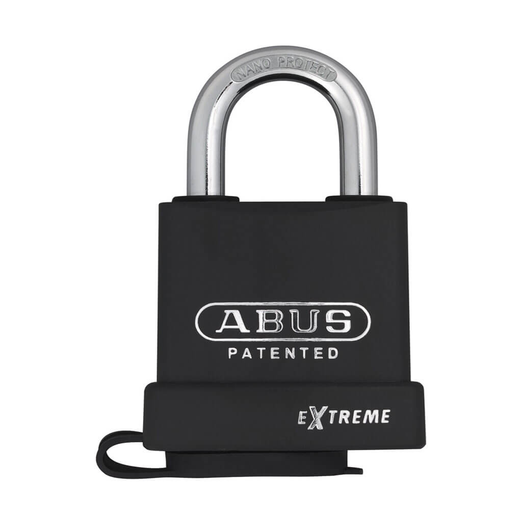 ABUS 83WP/63 2.5 Inch Heavy Duty Weatherproof Padlock - 1.6 Inch Shackle - Hardened Steel Security Lock for Outdoor Gates, Storage Units & Industrial Use
