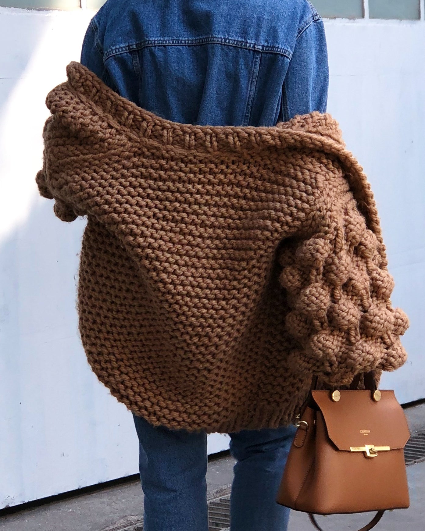 Stylish Bubble Sleeve Cardigan for Women - Soft Knit Open Front Sweater | Perfect for Office, Date Night & Casual Outfits
