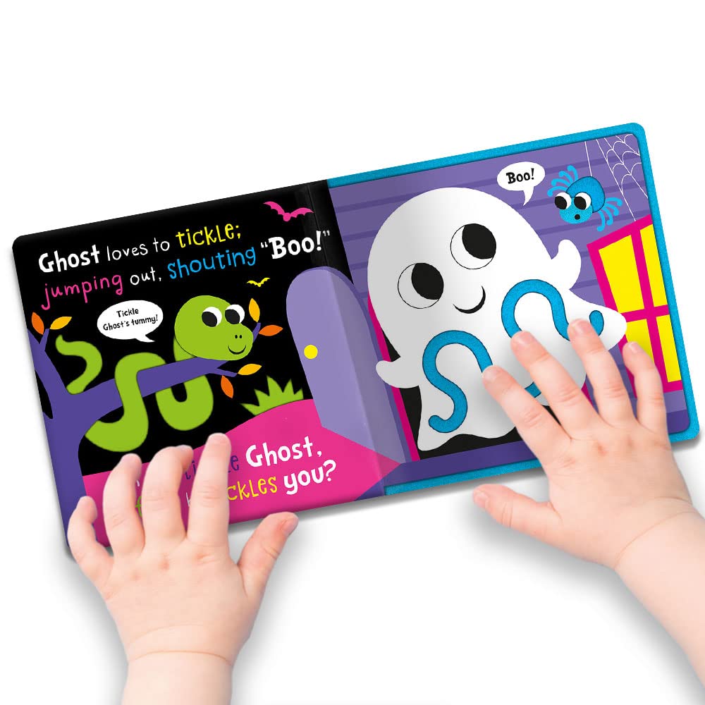 Can You Tickle a Ghost? Interactive Touch & Feel Book for Kids – Fun Halloween Sensory Play & Spooky Storytime