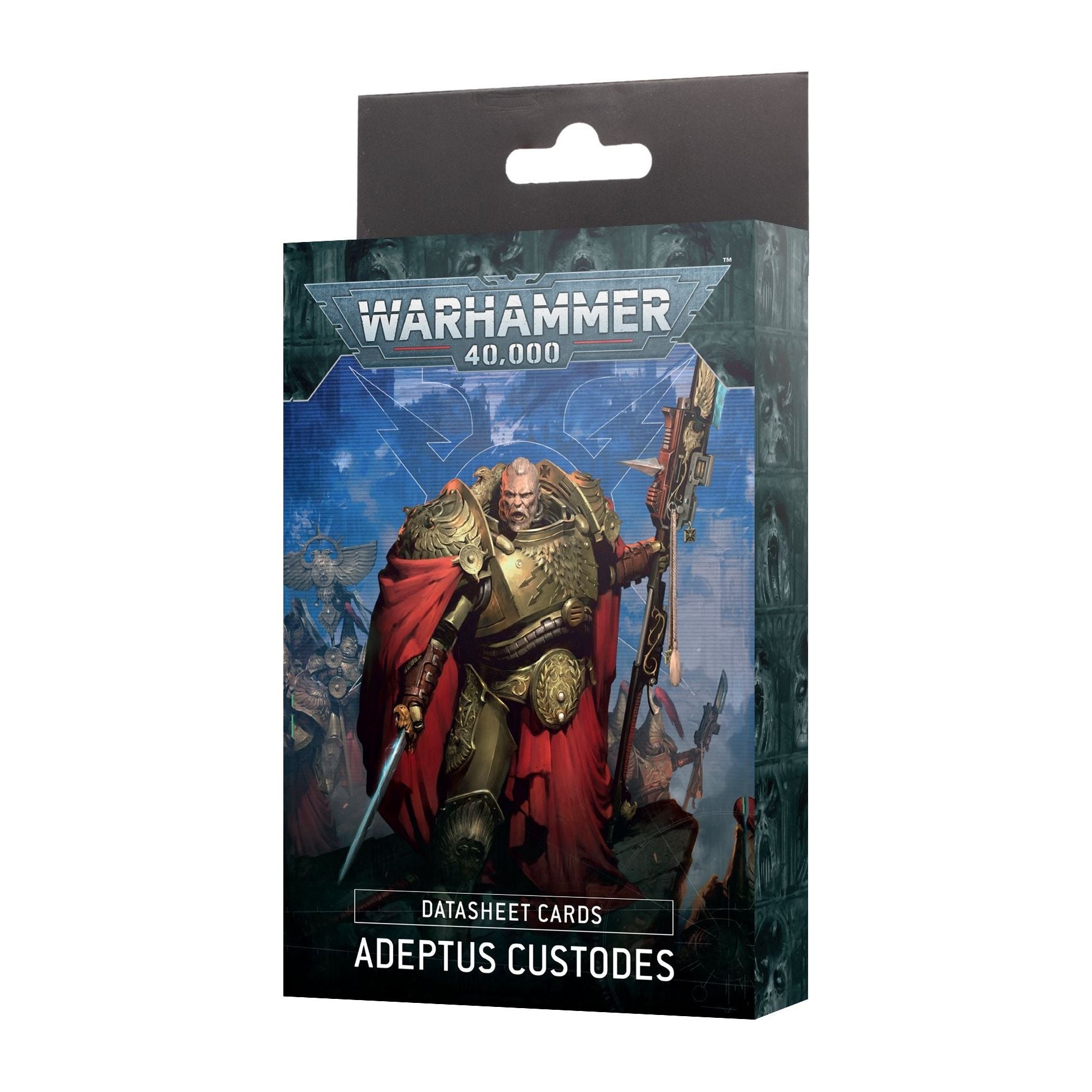 Adeptus Custodes Datasheet Cards - Warhammer 40K Game Accessories for Tabletop Battles & Strategy Gaming