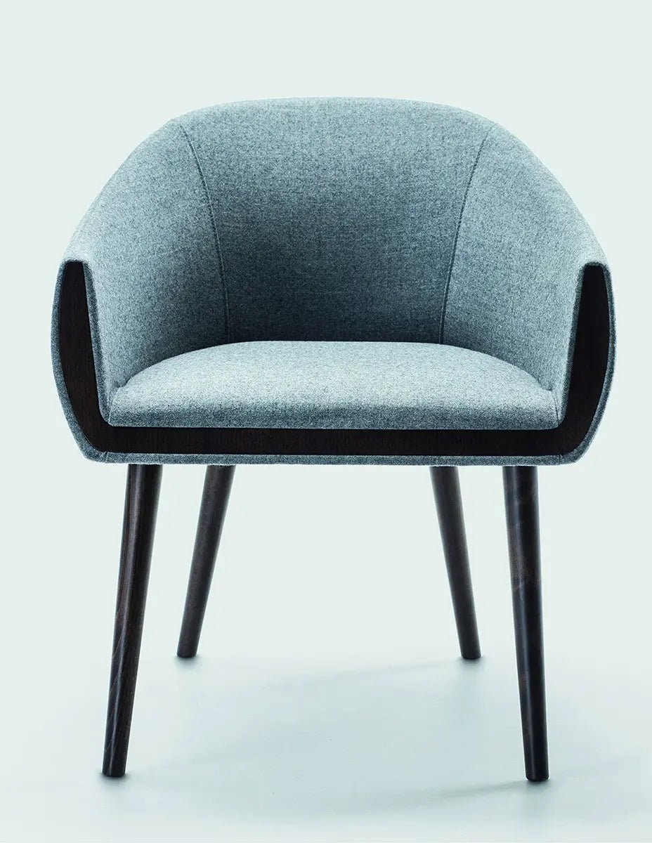 Bross Ginevra Chair - Modern Accent Chair for Living Room, Bedroom & Office - Stylish Home Decor & Comfortable Seating