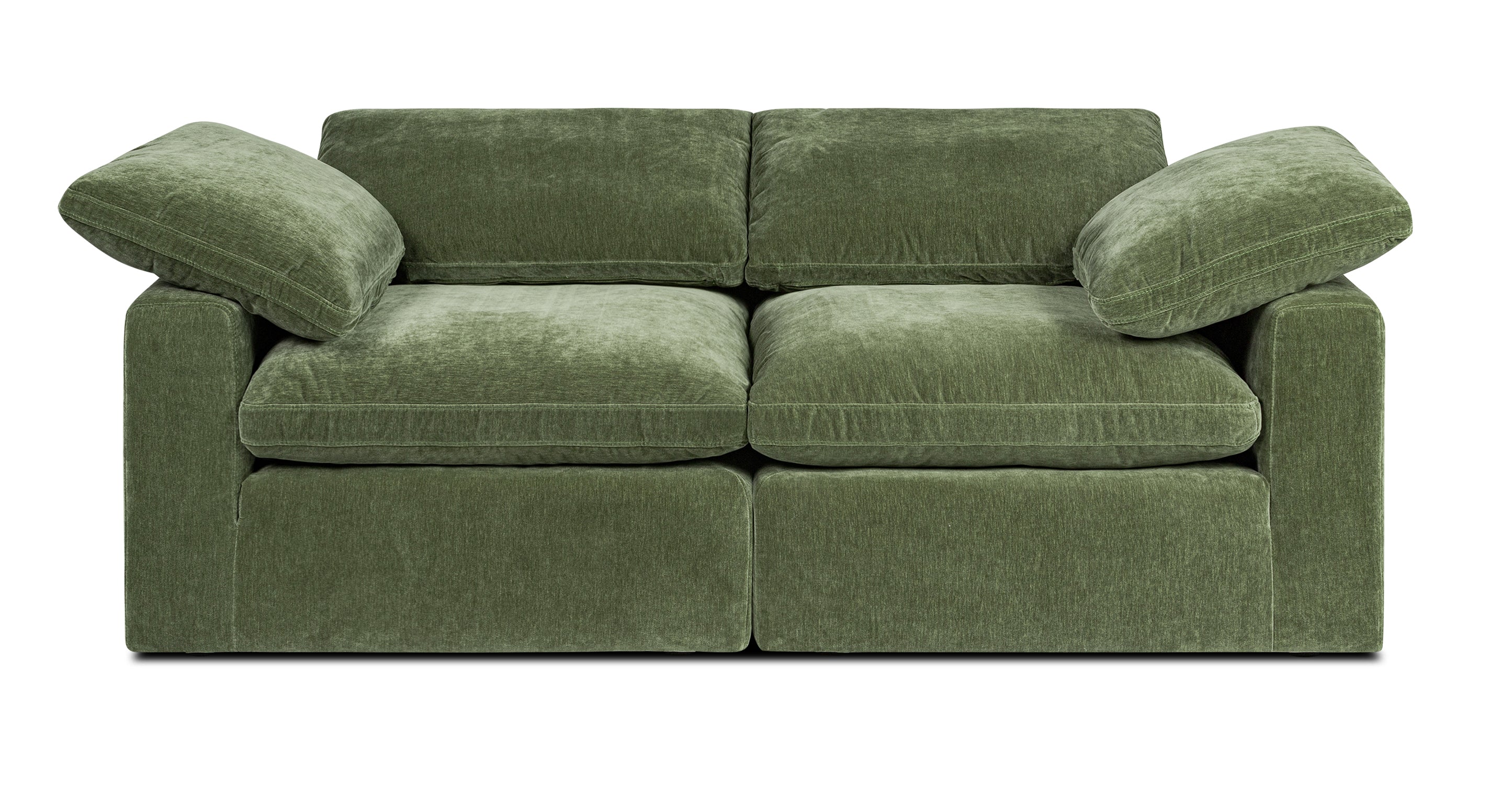 2-Seat Aspen Modular Sofa - Modern Sectional Couch for Small Spaces, Living Room, Apartment & Office - Comfortable & Stylish Home Furniture