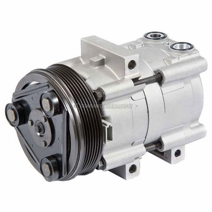 2005-2007 Ford Focus AC Compressor & A/C Kit with Drier, Expansion Valve, PAG Oil & O-Rings - BuyAutoParts 60-81466RK - Perfect for AC System Repair & Replacement in Hot Climates