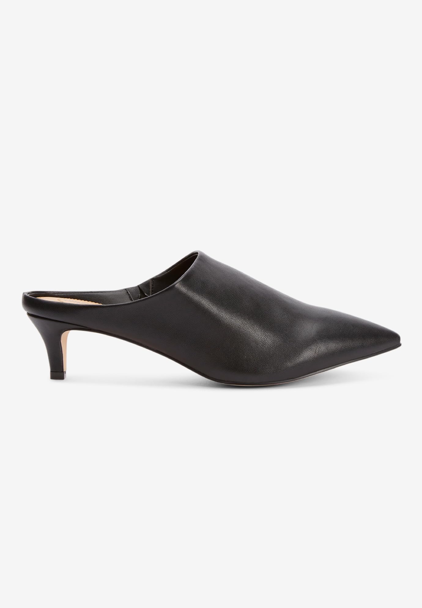Comfortview Women's Wide Width The Camden Mule - Slip-On Casual Shoes for Walking, Work & Everyday Wear