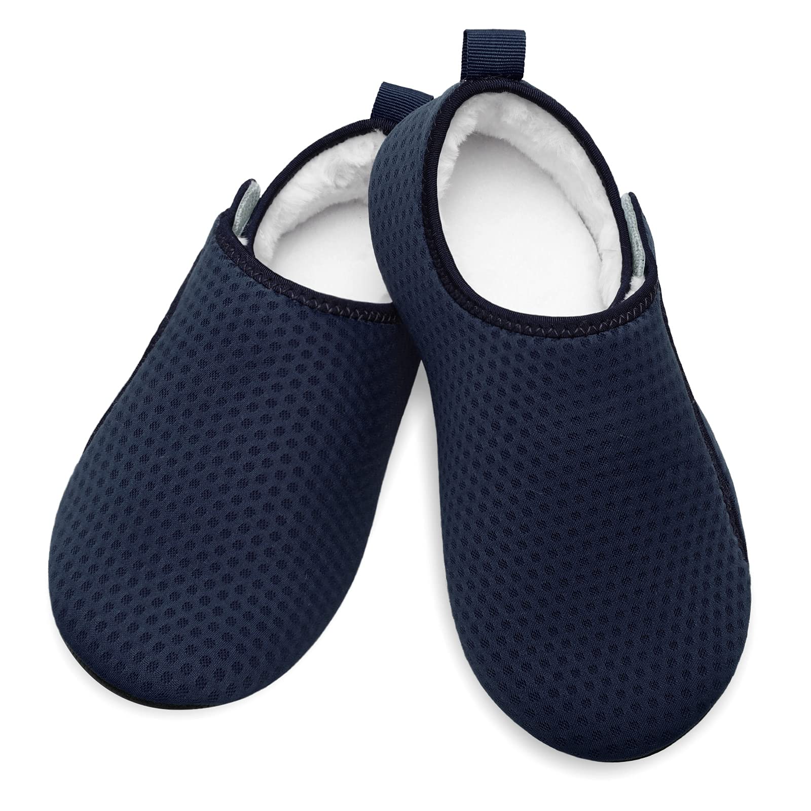 L-RUN Anti-Slip House Slippers for Women & Men - Indoor/Outdoor Warm Home Shoes for Comfort