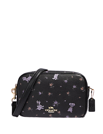 Coach Disney X Jes Crossbody Bag with Dalmatians Print – Stylish and Compact Purse for Women, Perfect for Daily Use, Travel, and Disney-Themed Outfits