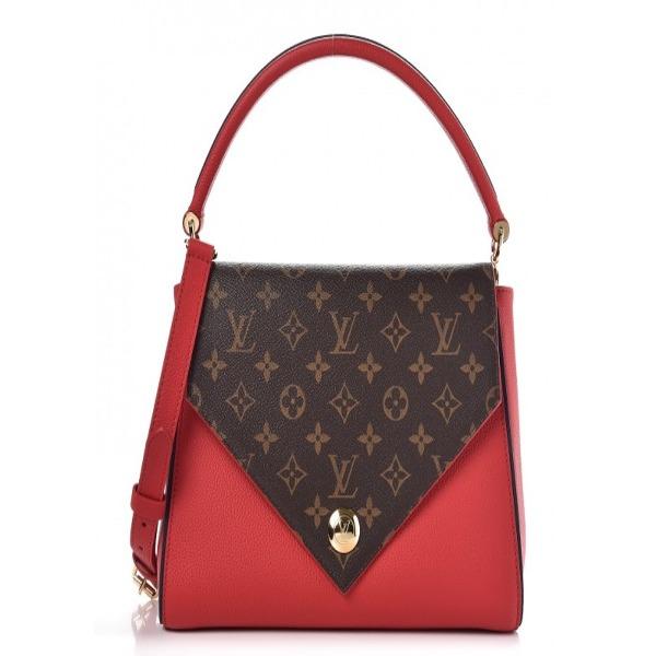 Louis Vuitton Double V Handbag in Rubis Red - Luxury Crossbody Bag for Women, Perfect for Parties, Dates & Evening Events