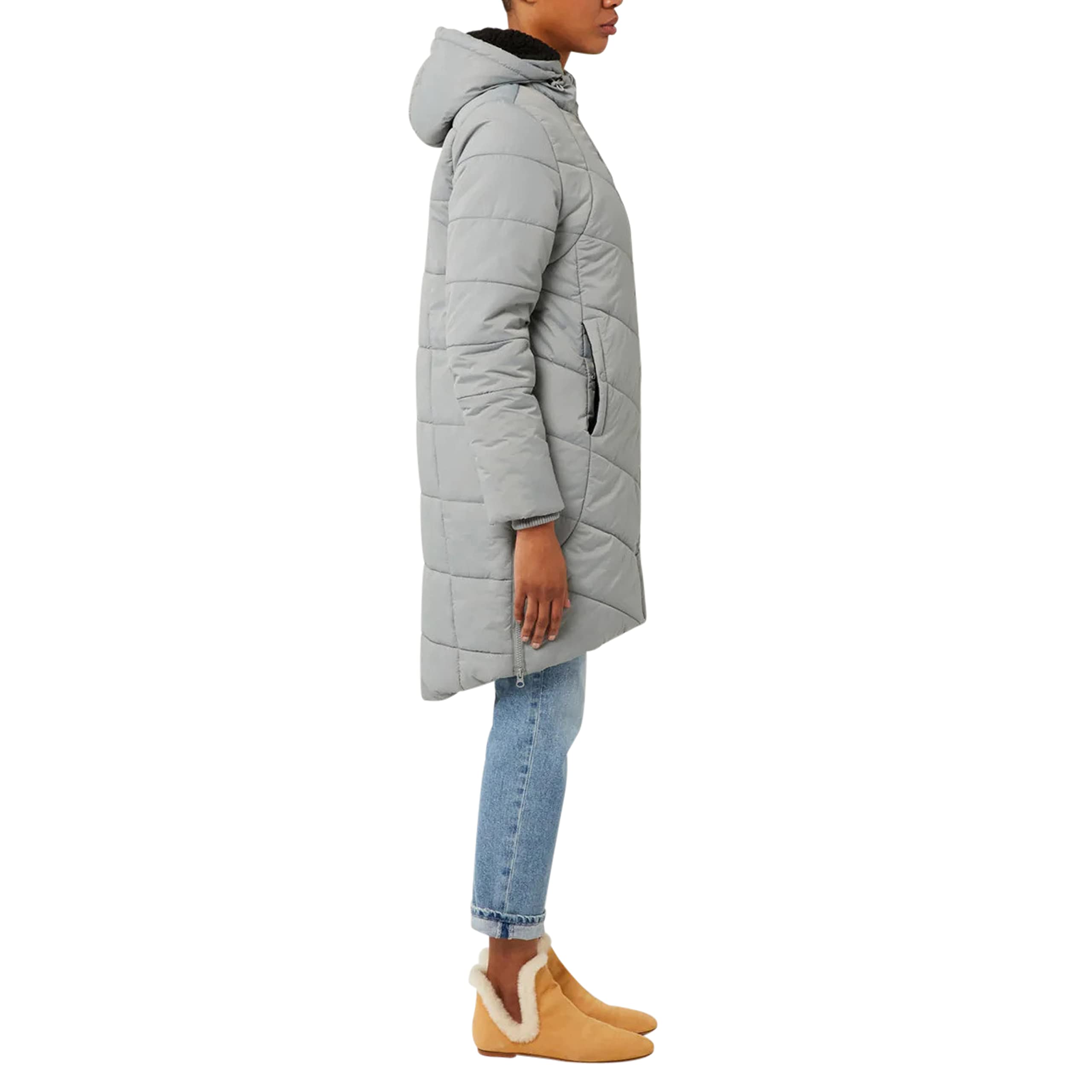 Maternity Cocoon Puffer Coat with 3-in-1 Technology | Harper | Warm Winter Jacket for Pregnancy, Outdoor Adventures & Urban Style