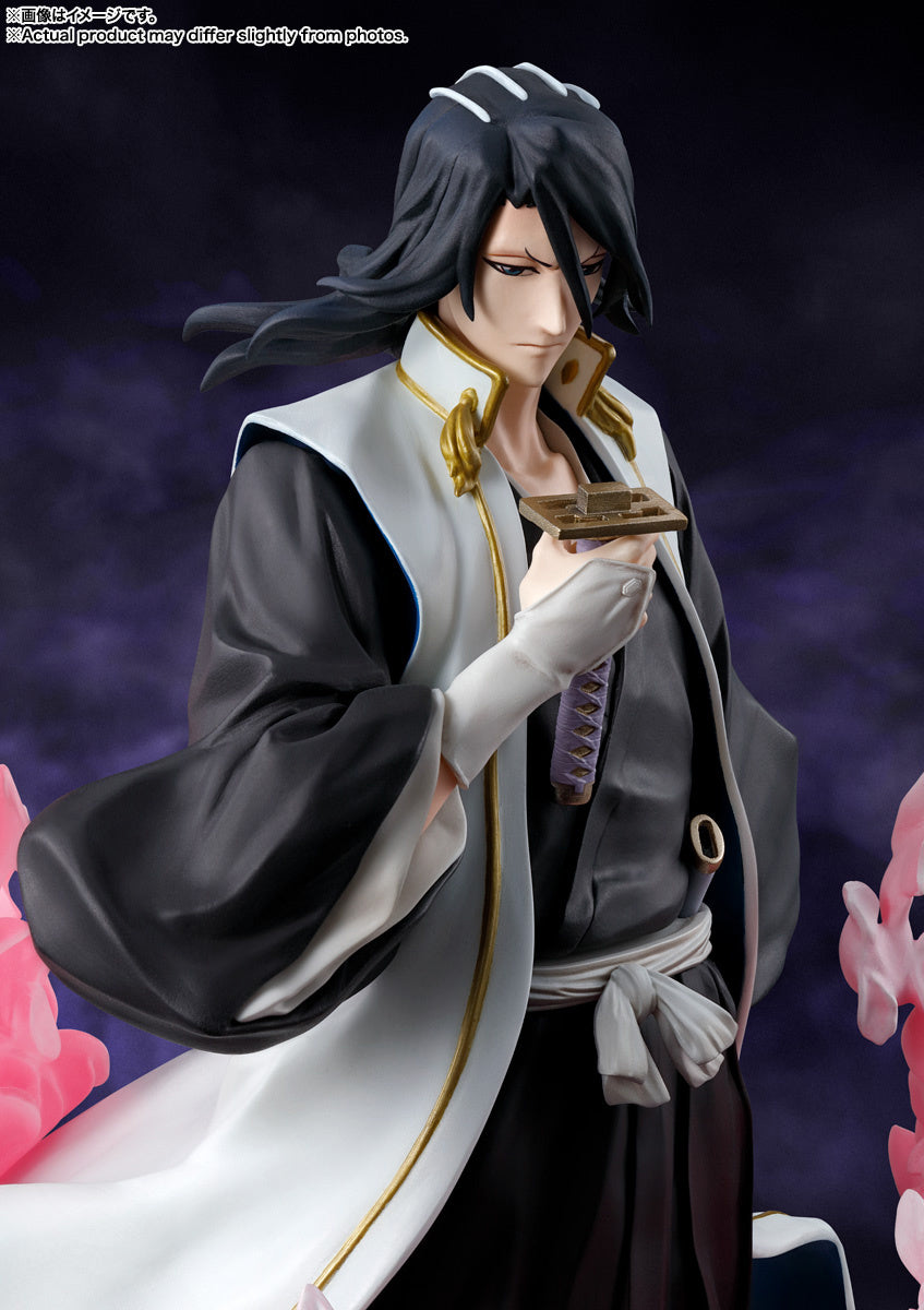 Figuarts Zero Bleach: Thousand Year Blood War Byakuya Kuchiki Anime Action Figure - Perfect for Anime Collectors, Display & Gift Giving
