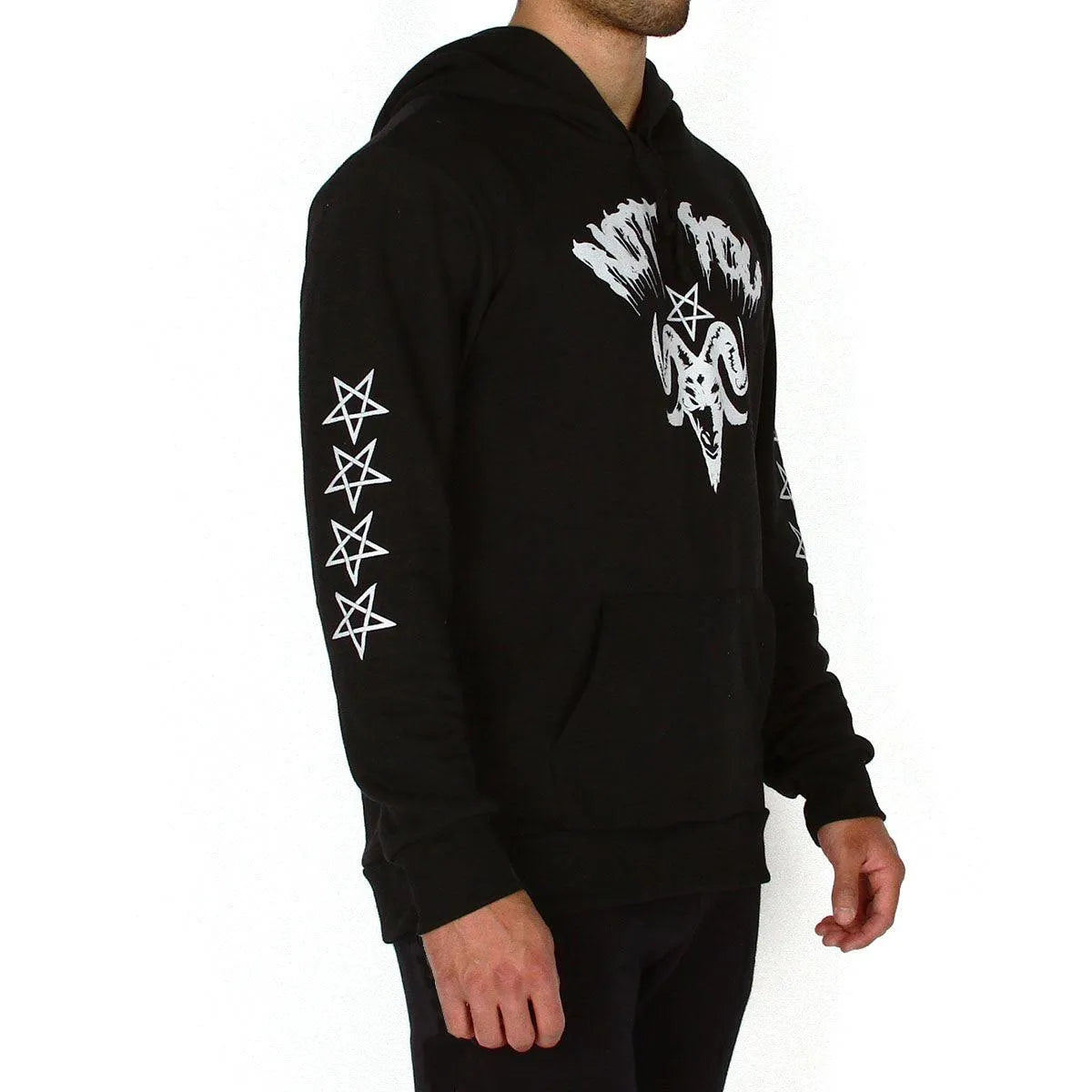 Notyou Goat Negro Hoodie - Trendy Unisex Pullover for Men & Women | Perfect for Streetwear, Casual Outfits & Winter Layering