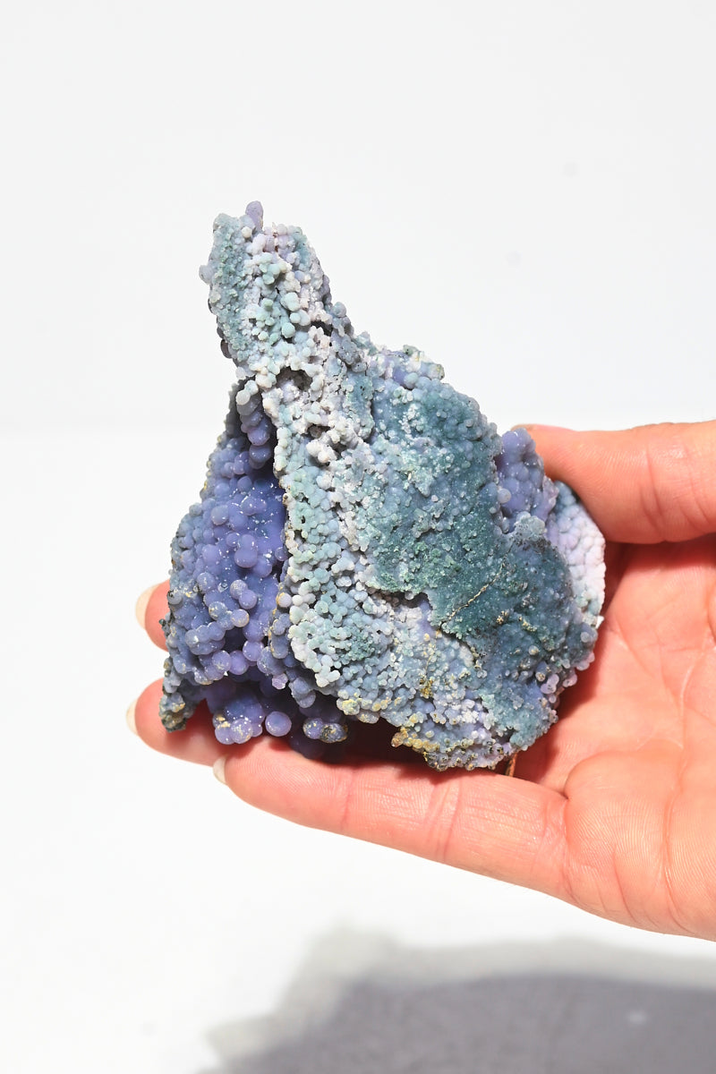 Natural Grape Agate Cluster - Unique Purple Crystal Specimen for Home Decor, Meditation & Healing | Perfect for Collectors, Gifts & Spiritual Practices