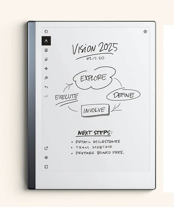Remarkable 2 Digital Paper Tablet - Next-Gen E-Ink Notepad for Writing, Drawing & Note-Taking | Perfect for Professionals, Students & Artists | Paperless Office & Classroom Solution