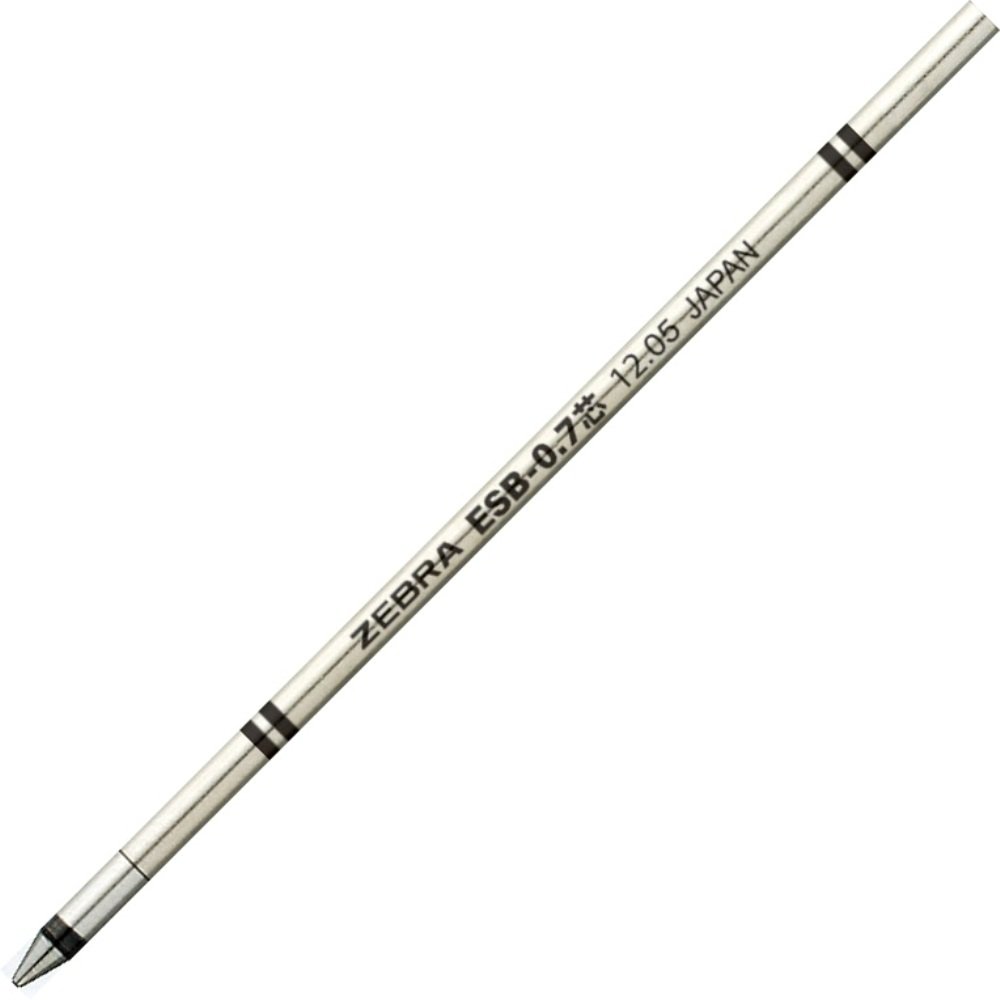 Zebra B-RESB7-BK Oil-Based Ballpoint Pen Refill - 0.7mm Black Ink, 10-Pack for Sharbo Multi-Pen | Smooth Writing for Office, School & Daily Use