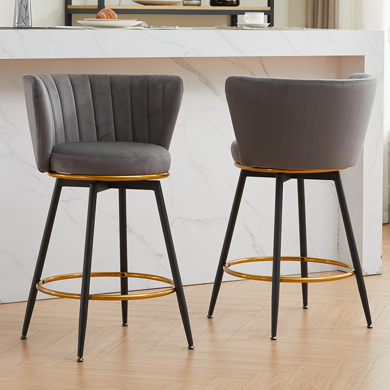 Set of 2 Counter Height Bar Stools - 26