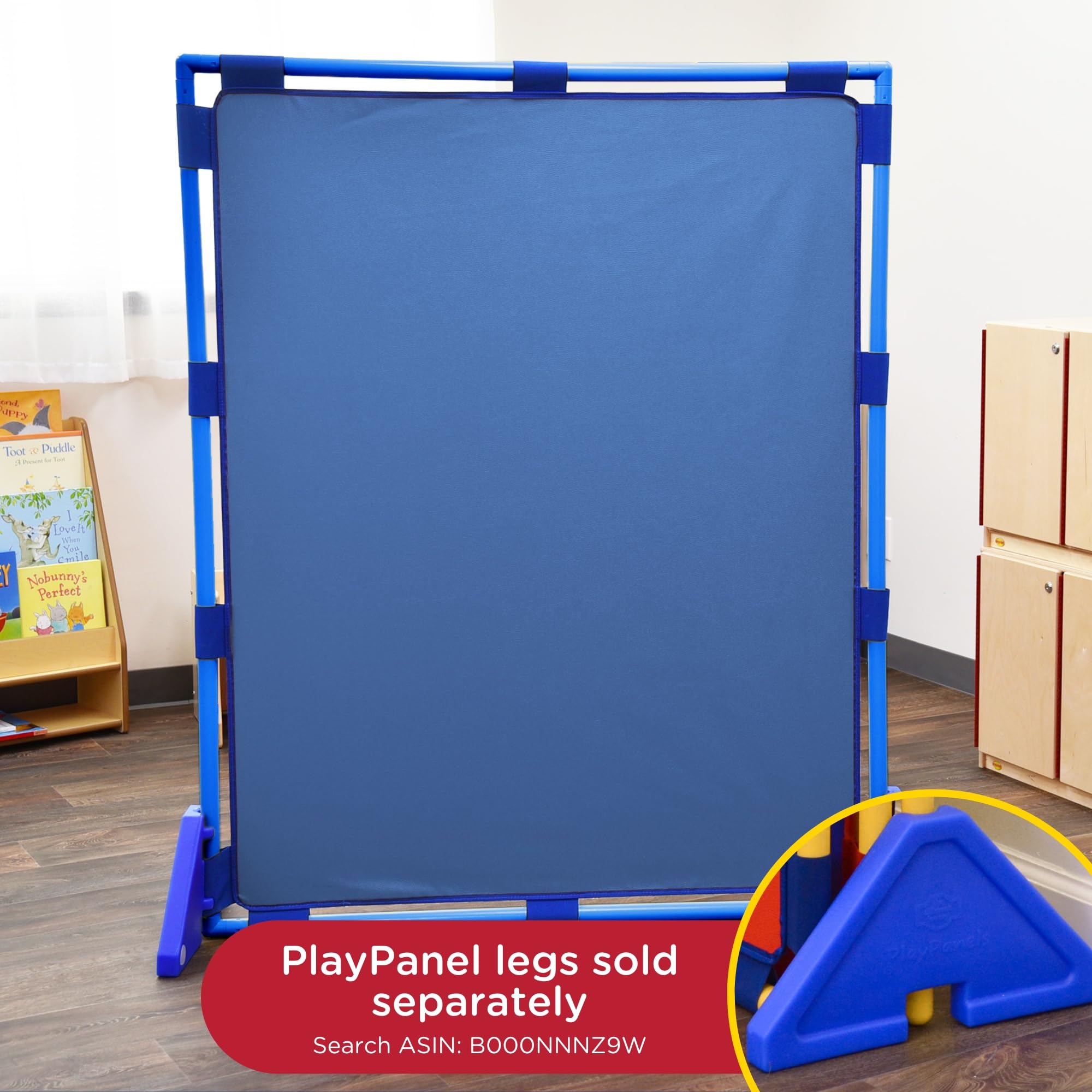 Children's Factory Big Screen PlayPanel - Kids Room Divider & Classroom Privacy Screen for Play Areas, Daycares & Homeschooling | Durable Deep Water Design for Creative Play Spaces