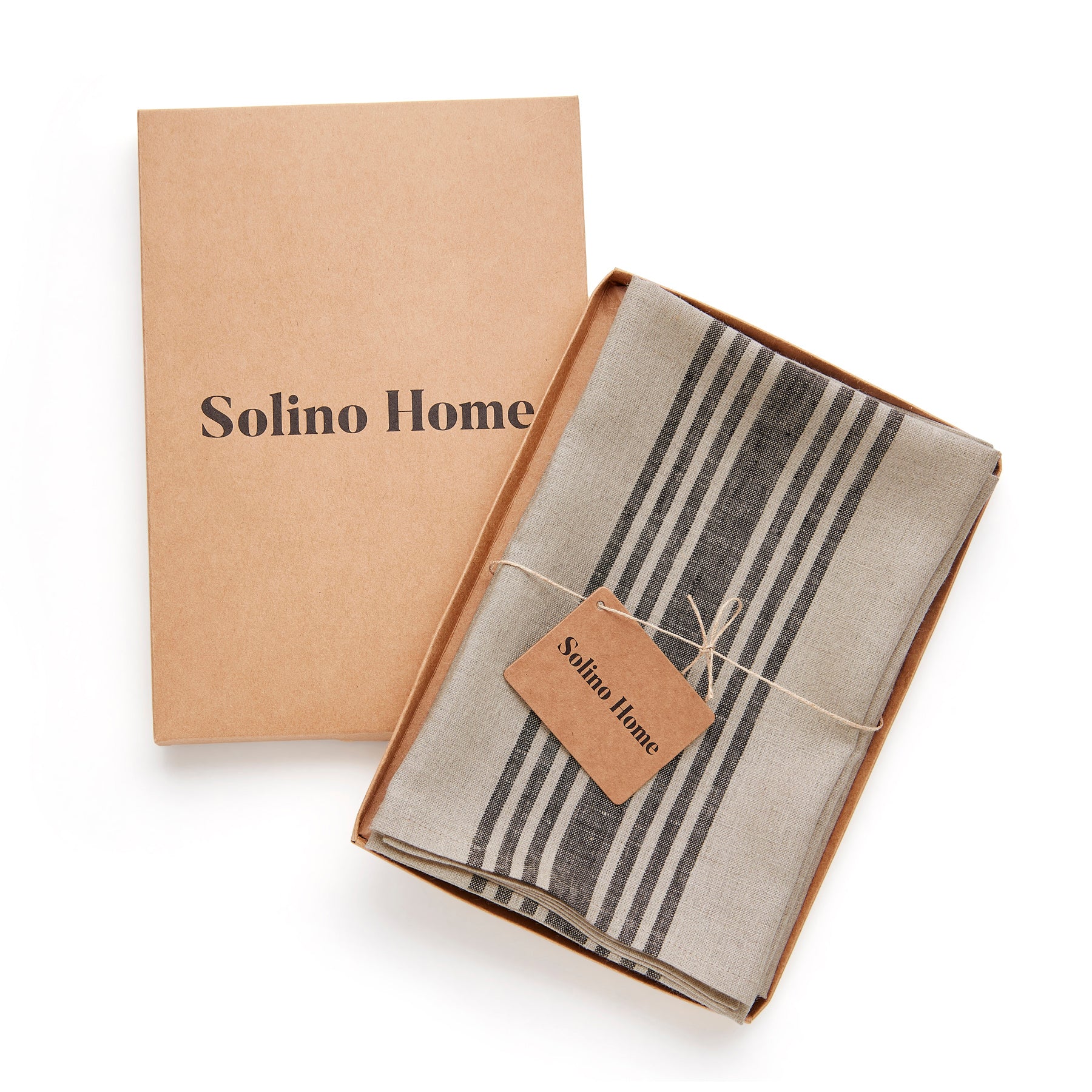 Farmhouse Style Cotton Napkins - Set of 4 for Dining, Kitchen & Party Decor - Rustic Table Linens for Everyday Use & Special Occasions