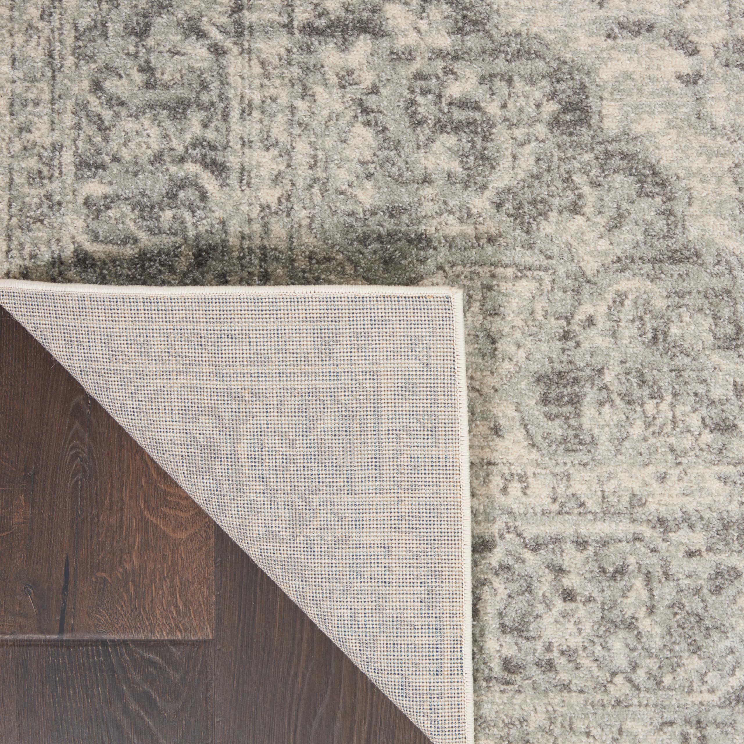 Nourison Tranquil Traditional Ivory/Grey 2'3