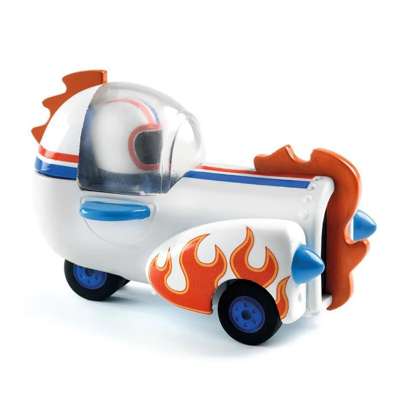 Crazy Motors Astro Rocket - High-Speed Remote Control Car for Kids & Adults - Perfect for Indoor & Outdoor Racing, Stunts, and Backyard Fun