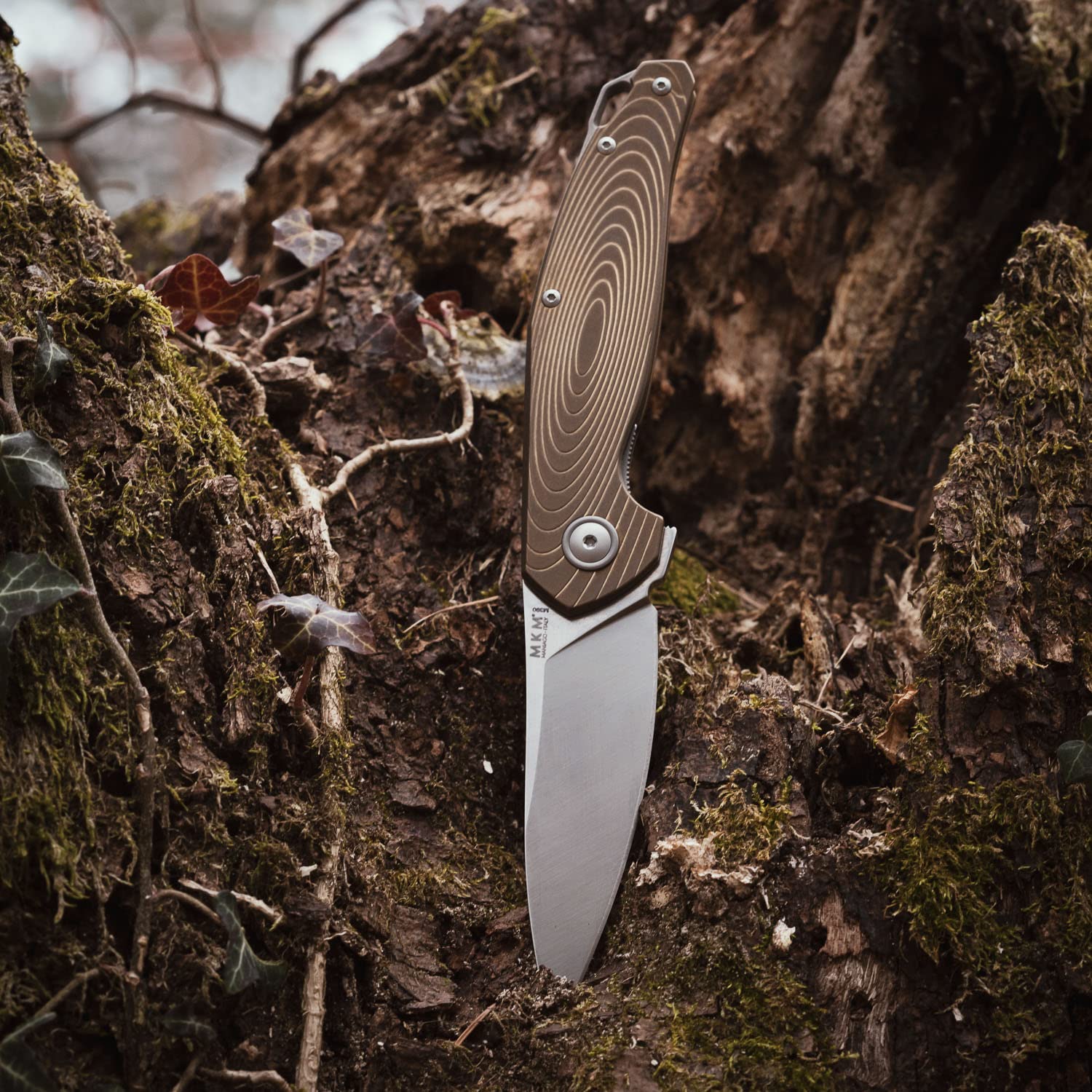 Premium Goccia Flipper EDC Pocket Knife - M390 Super Steel Drop Point Blade with G10/Micarta/Carbon Fiber/Titanium Handles | Jens Anso Design | Made in Italy | Perfect for Everyday Carry, Outdoor Adventures & Survival Gear