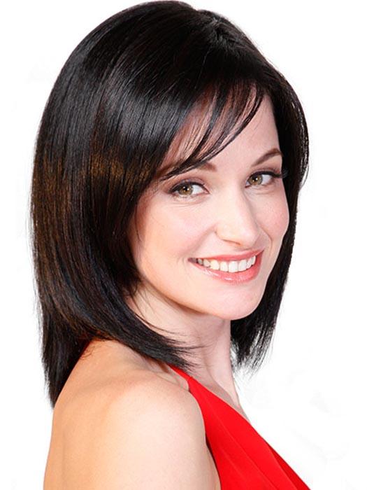 Stylish Cold Brew Synthetic Lace Front Wig for Women - Perfect for Cosplay, Daily Wear & Special Occasions