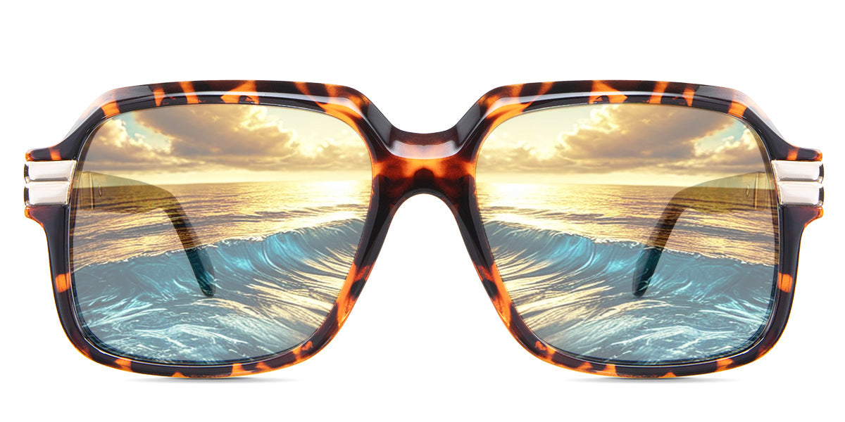 Hollis Women's Prescription Tinted Sunglasses - UV Protection & Stylish Eyewear for Driving, Outdoor Activities & Fashion Accessories