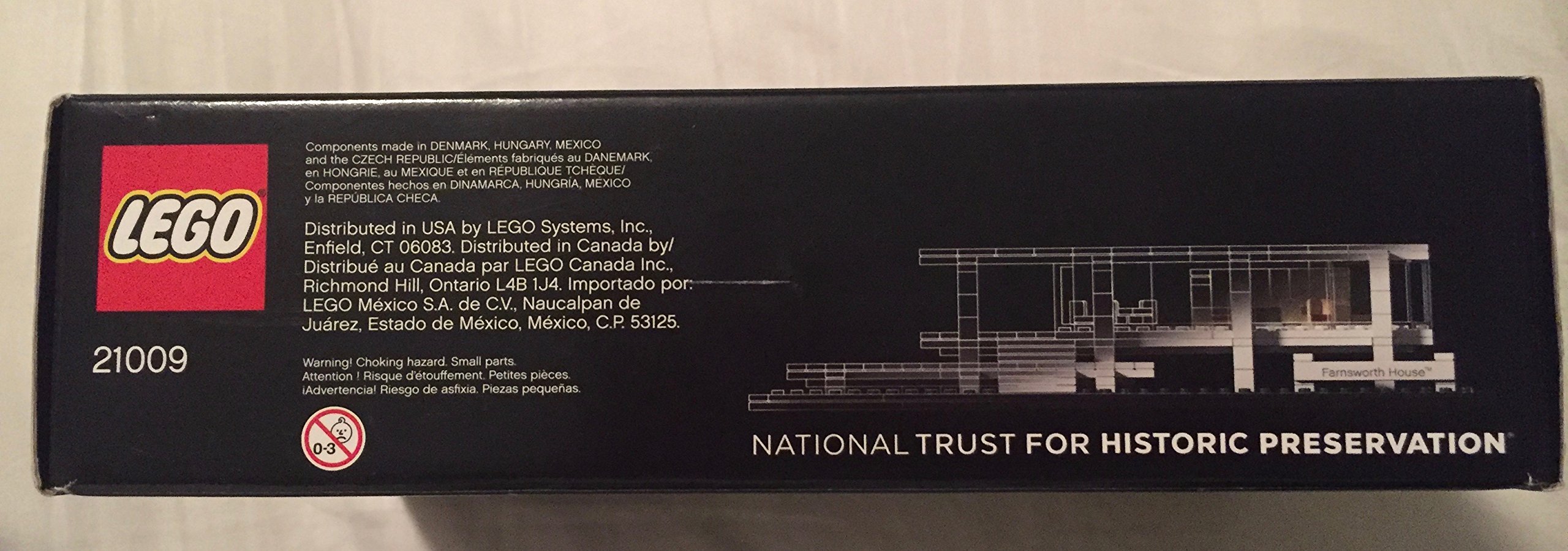 LEGO Architecture Farnsworth House 21009 Building Kit - Collectible Model Set for Adults, Perfect for Home Office Decor & Architecture Enthusiasts