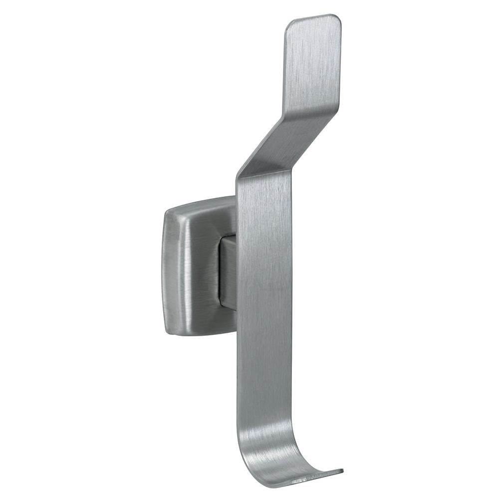 Bradley 913 Bradex Double Surface Mounted Hat & Coat Hook - Heavy Duty Wall Hanger for Entryway, Mudroom, Closet & Garage Organization
