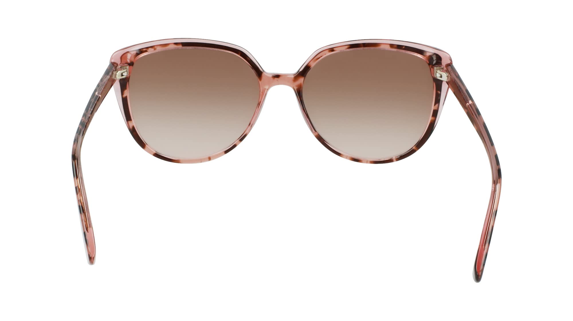 Anne Klein Women's AK7077 Rectangular Sunglasses - UV Protection, Polarized Lenses, Lightweight Frame - Perfect for Driving, Beach & Outdoor Activities