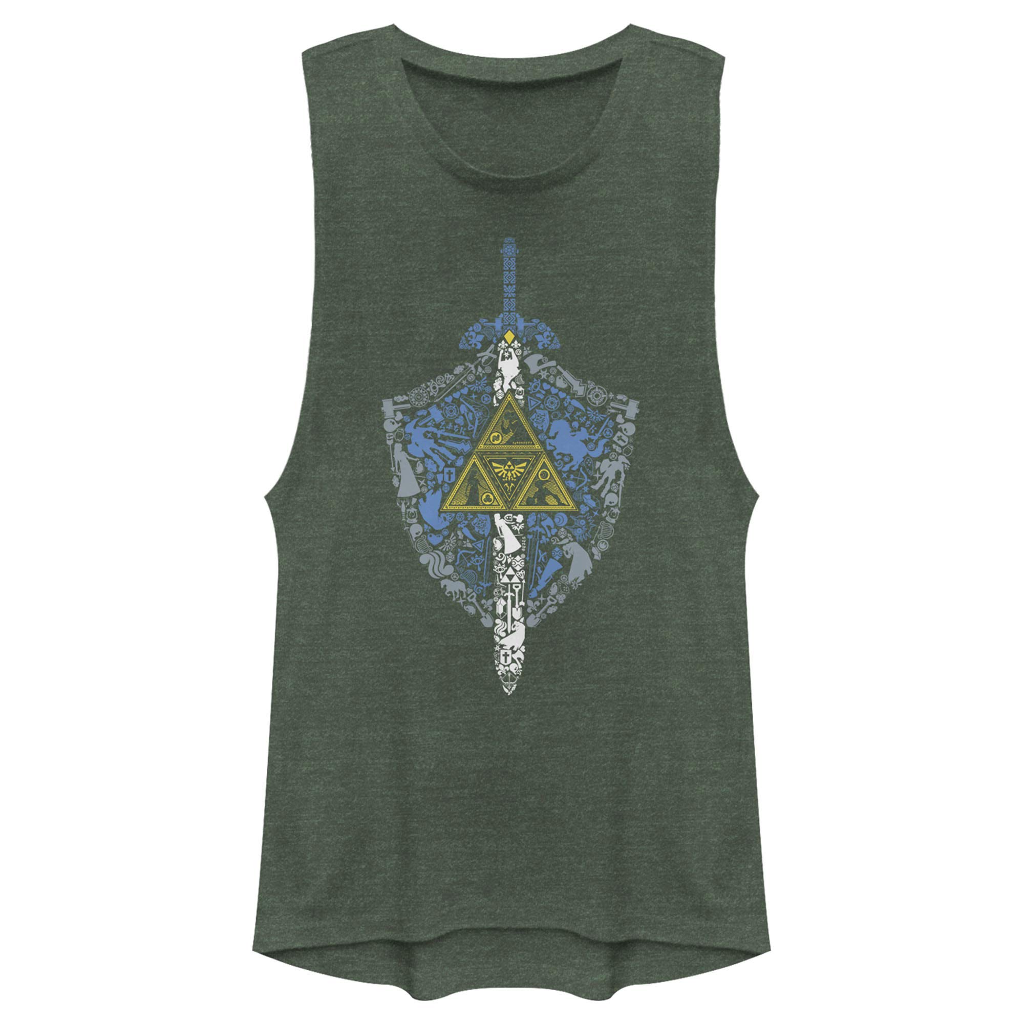 Nintendo Iconic Weapon Women's Tank Top for Gaming & Cosplay